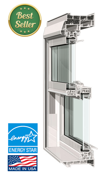 Double Hung Replacement Windows in Burlington, Chapel Hill, Durham, & Raleigh NC