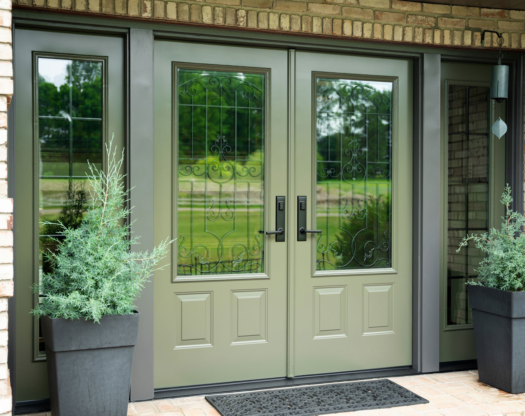 French Door Installation located in Burlington, NC serving Alamance County, Durham, Chapel Hill, & Raleigh